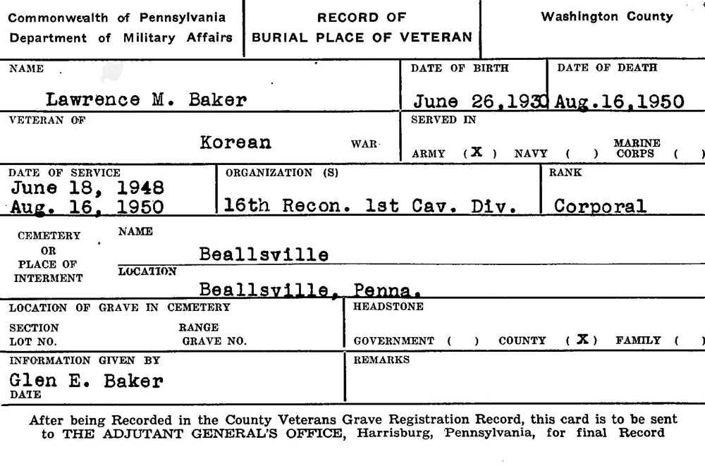 Lawrence M. Baker